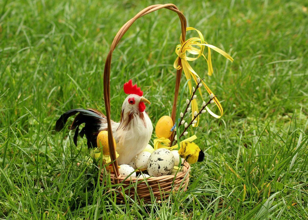 Chasse aux oeufs à la Ferme des enfants le 31 mars