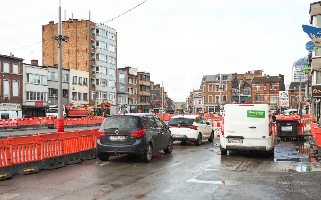 Nouveaux travaux par phases dans la zone place du Général Leman