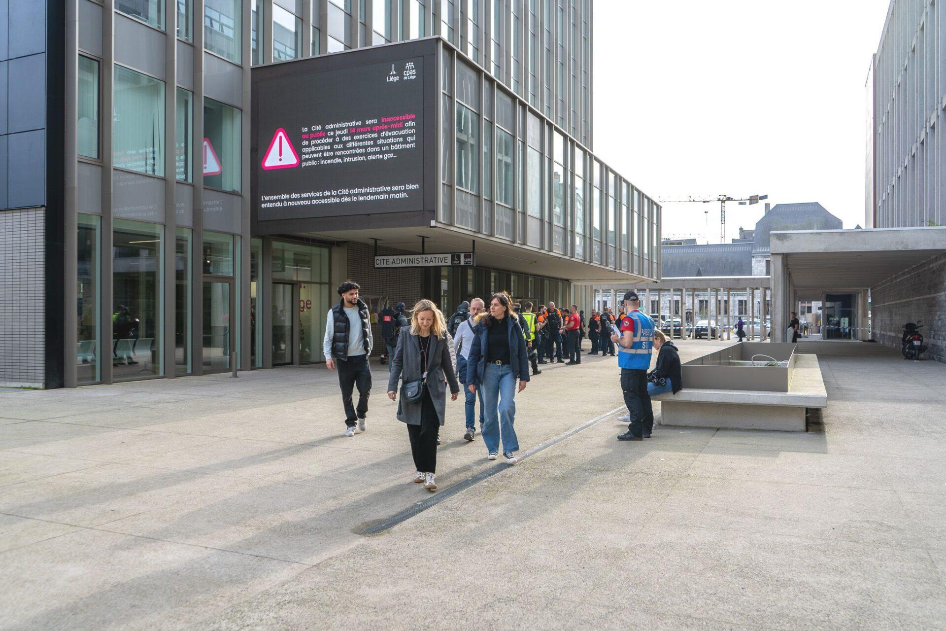 La Cité administrative fermée pour des exercices d’évacuation