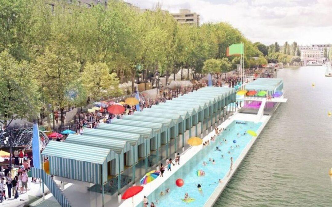 La piscine flottante sur la Meuse ce n’est pas pour cet été, ni même le prochain…