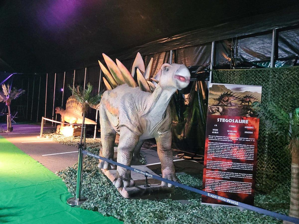 Bientôt une exposition de dinosaures devant la gare des Guillemins