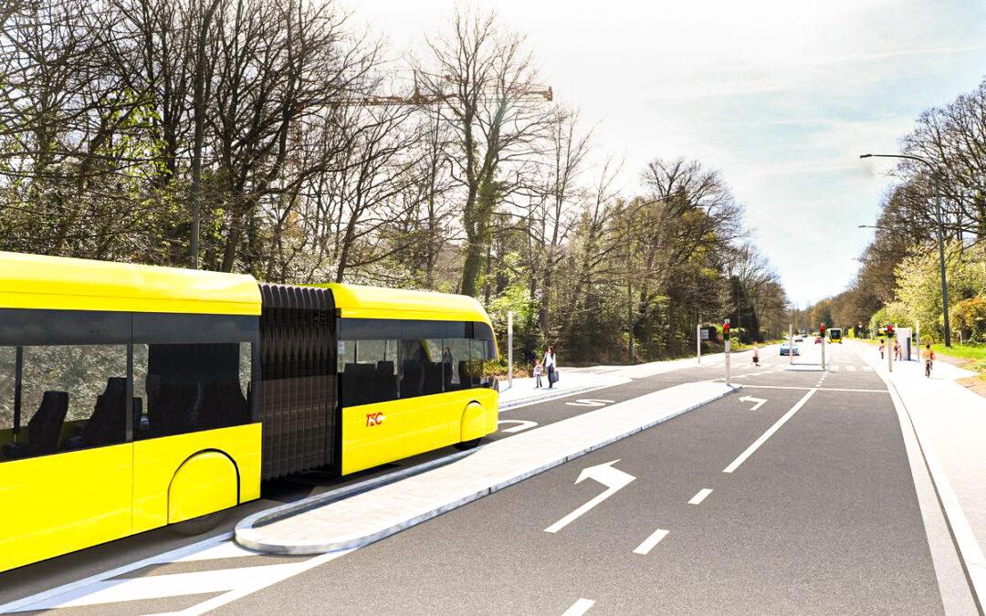 La ligne de bus à haut niveau de service vers le Sart-Tilman à nouveau retardée: ce ne sera pas en même temps que le tram