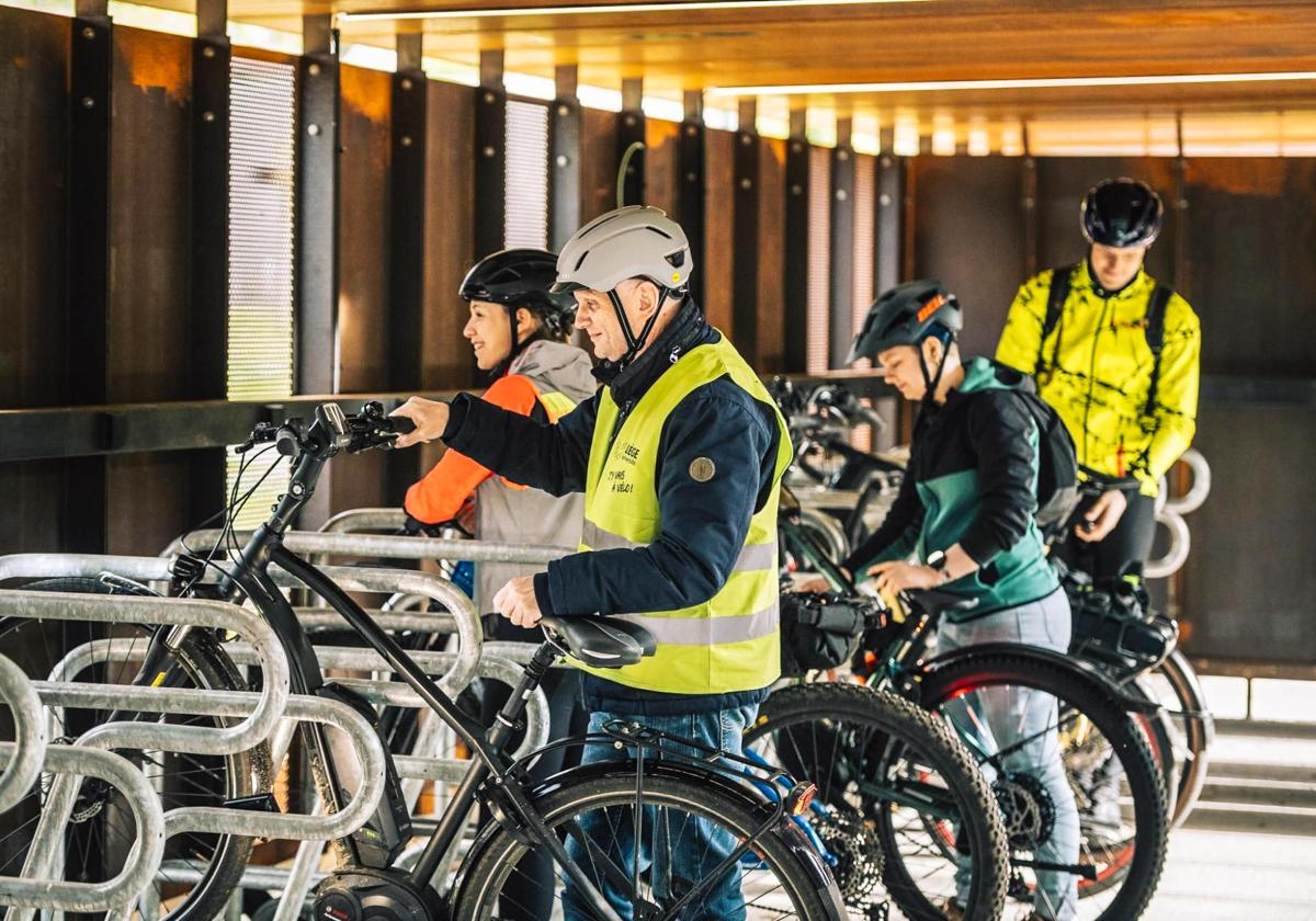 8 nouveaux parkings vélos sécurisés au Sart-Tilman et bientôt une cyclostrade du côté de Colonster