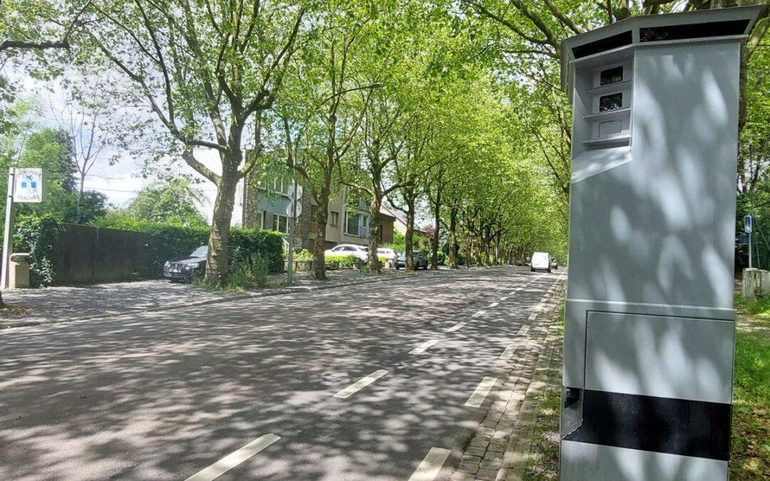 Le Lidar contrôle la vitesse au Thier-à-Liège