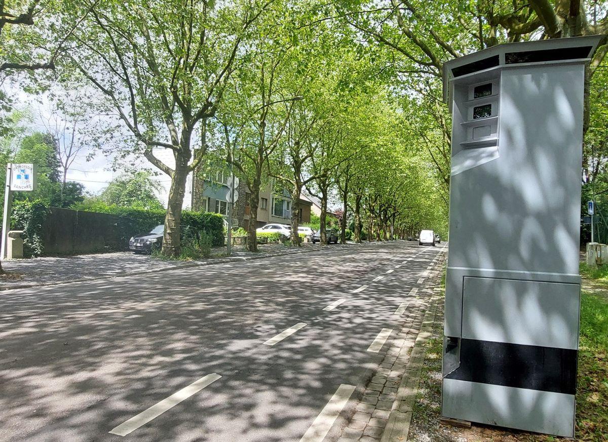 Le Lidar contrôle la vitesse au Thier-à-Liège