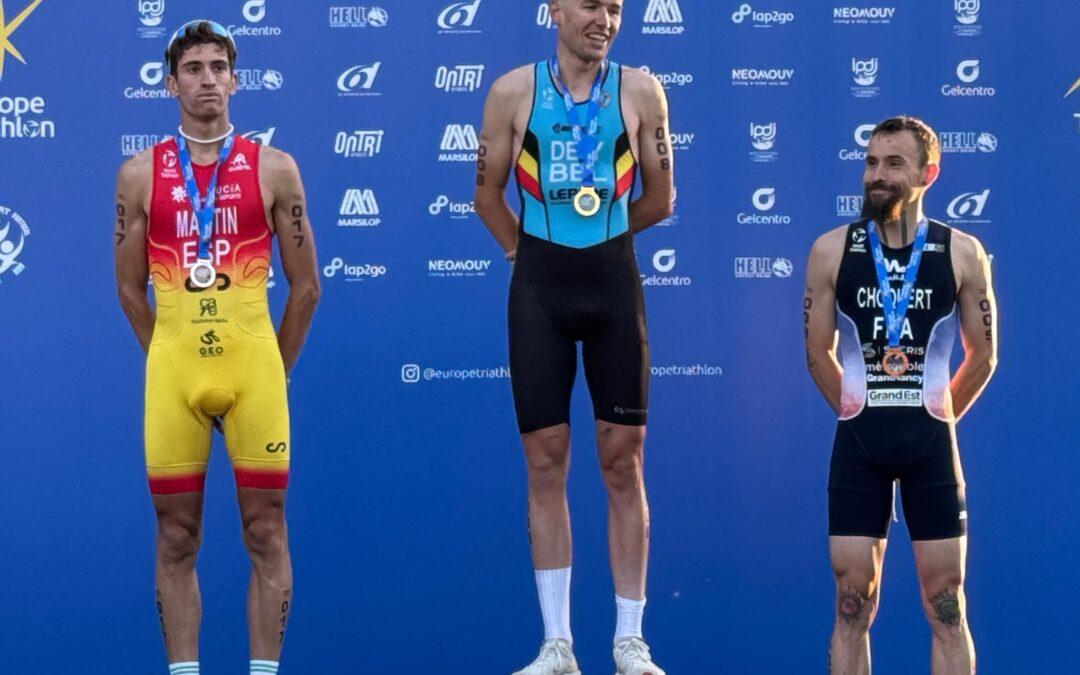 Un Liégeois remporte l’or européen de duathlon sprint