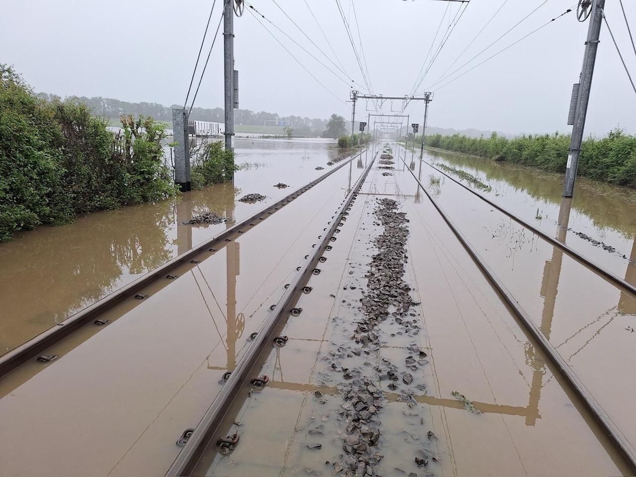 La reprise du trafic ferroviaire entre Visé et Maastricht reportée au 16 juin