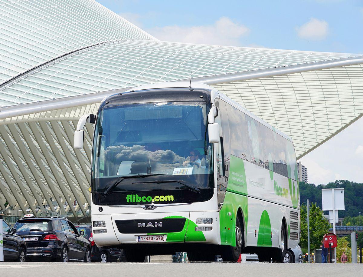 Nouveau service de bus entre Liège et l’aéroport de Charleroi, calé sur les horaires des vols