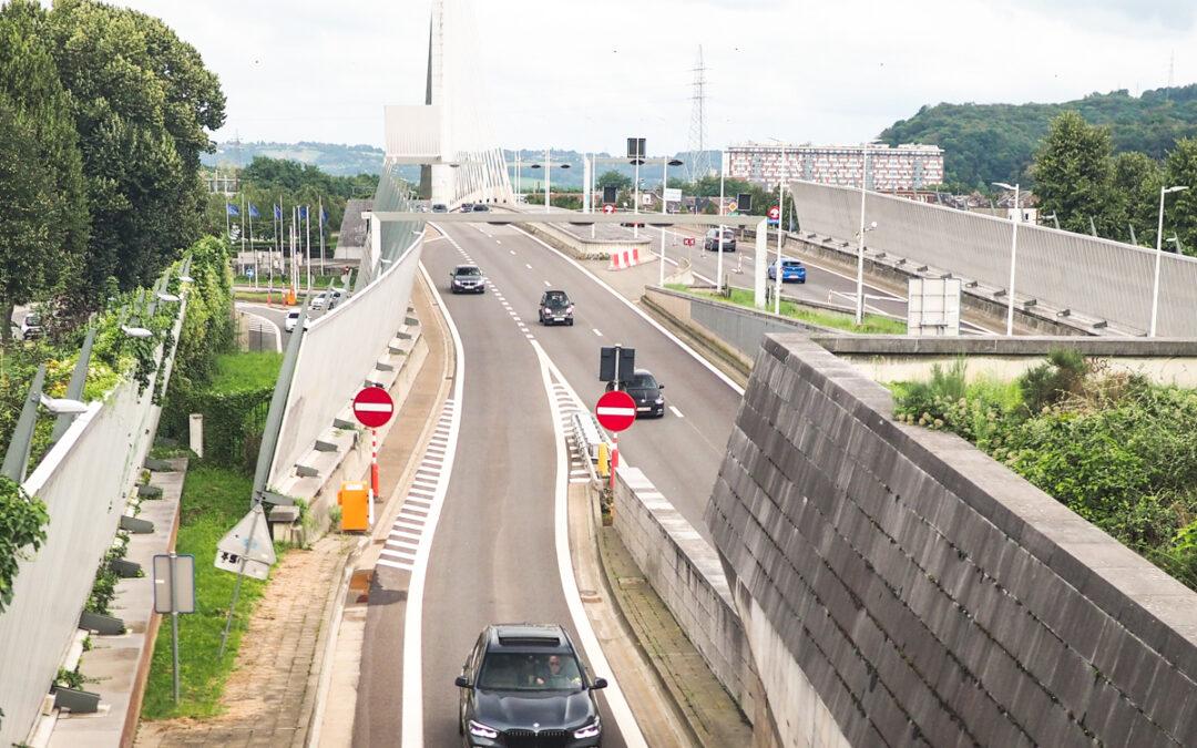 La liaison E25- 40/A602 (tunnel de Cointe) fermée du 30 juin au 26 août dans un sens de circulation