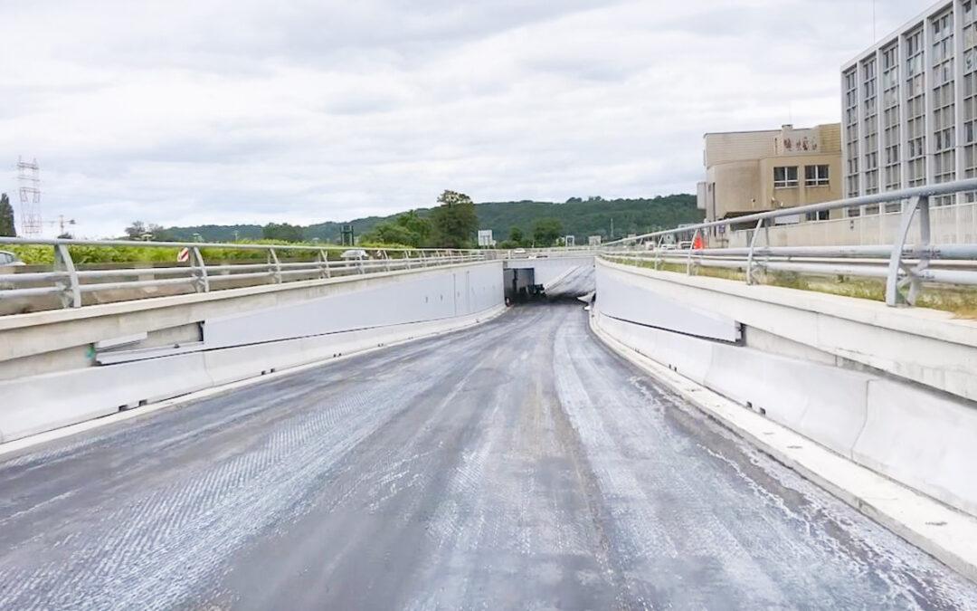 Nouvelle phase de travaux au boulevard urbain de Droixhe: on pourra emprunter la nouvelle trémie mais la circulation sera difficile