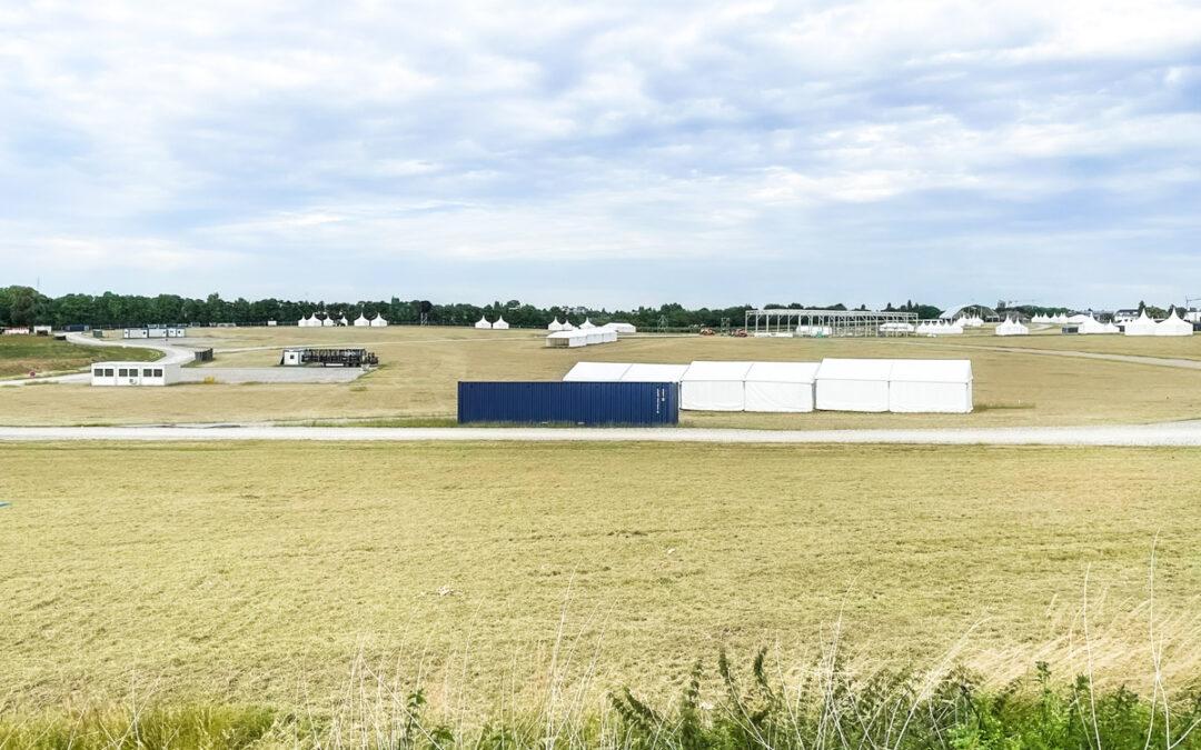 Panneaux de basket, jeux, piste vélo et arbres: des idées pour un futur parc des Ardentes mais pas encore de financement