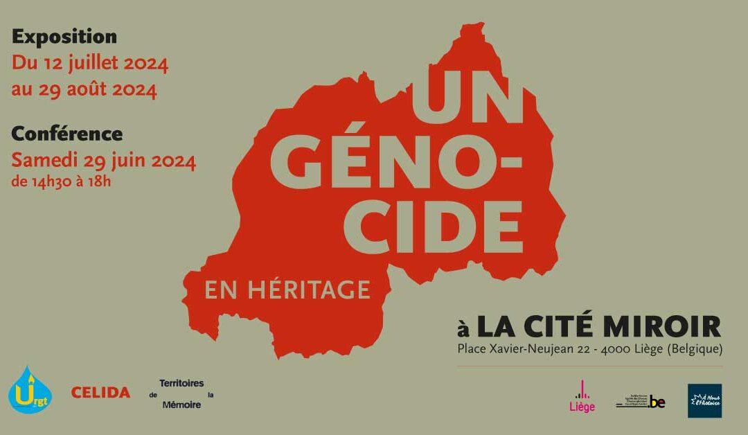 Agenda ► Exposition : Un génocide en héritage