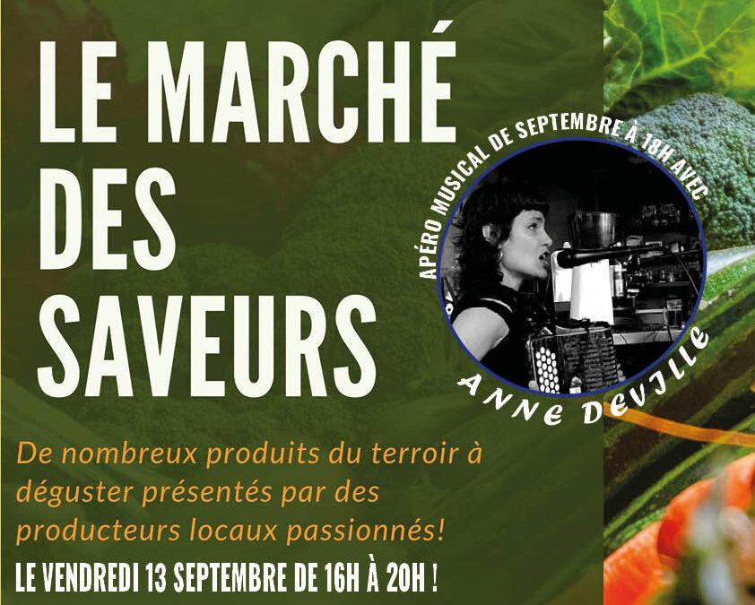 Agenda ► MARCHE DES SAVEURS