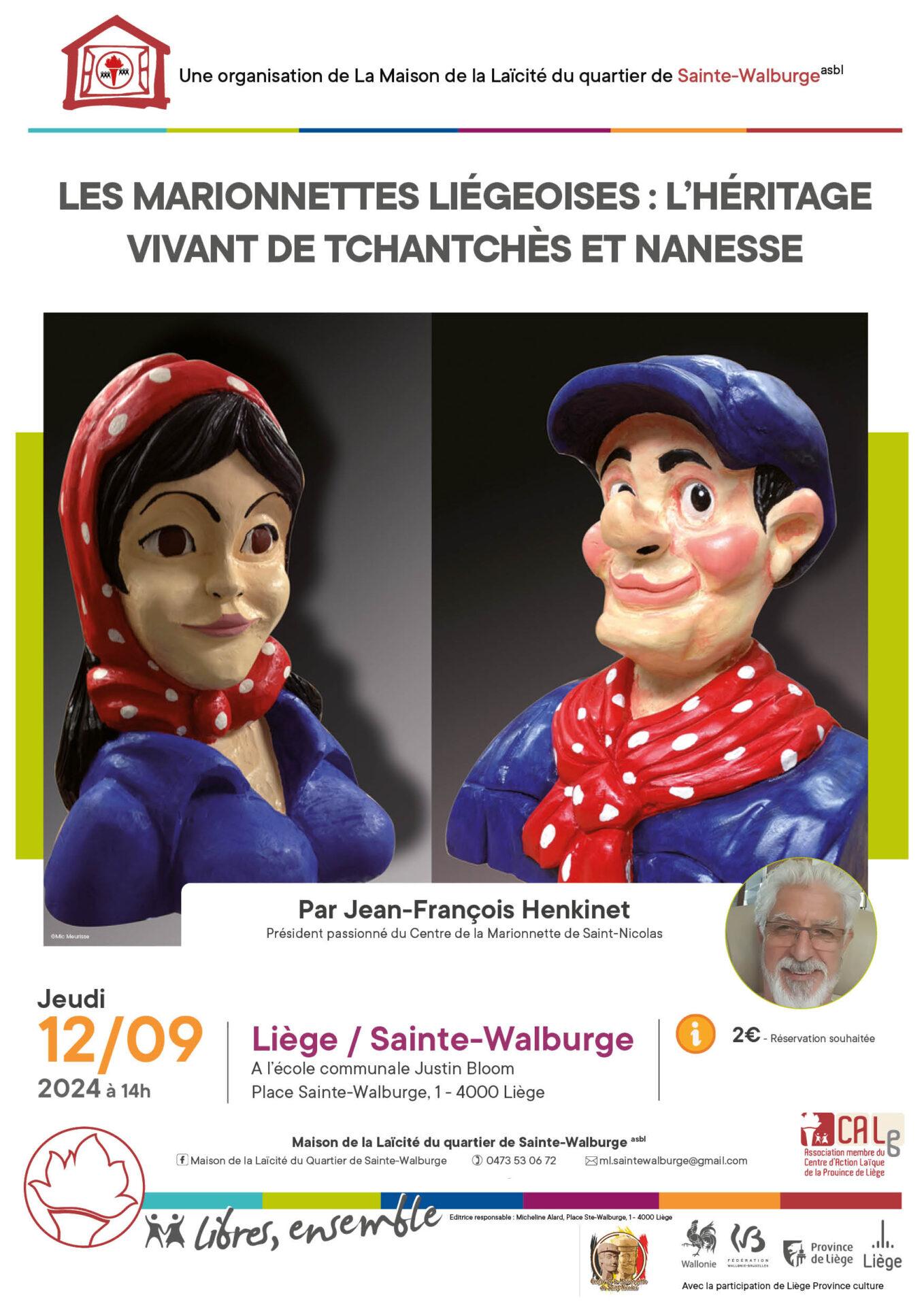 « Les Marionnettes Liégeoises : l’héritage vivant de Tchantchès et Nanesse»