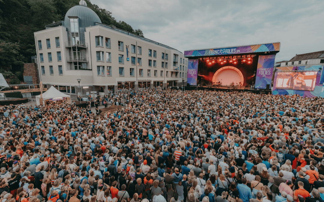 Affluence record pour le trentième anniversaire des Francofolies de Spa