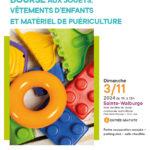 Bourse aux jouets, vêtements d’enfants et matériel de puériculture