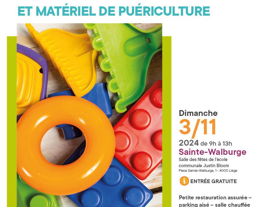 Agenda ► Bourse aux jouets, vêtements d’enfants et matériel de puériculture