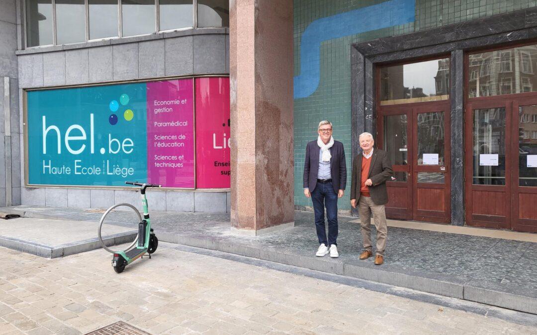 Rénovation terminée à l’école Hazinelle, dotée d’une nouvelle façade