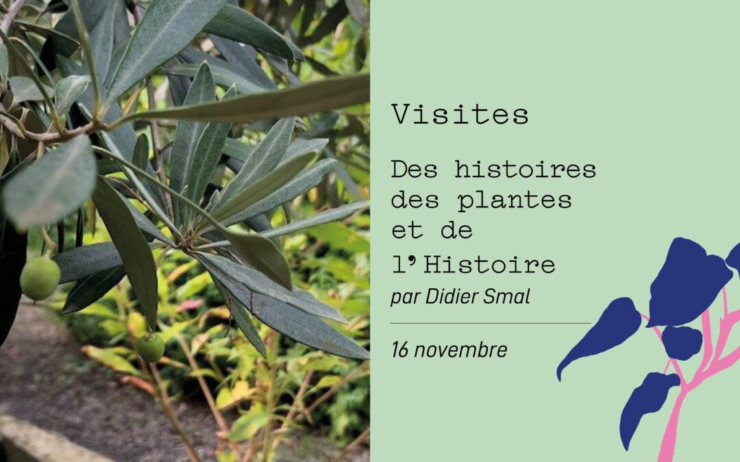 Agenda ► Des histoires de plantes et de l’Histoire