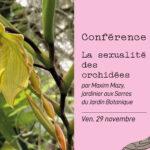 La sexualité des orchidées - Conférence