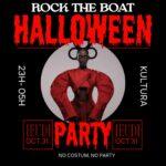 HALLOWEEN PARTY BY ROCK THE BOAT @KulturA.