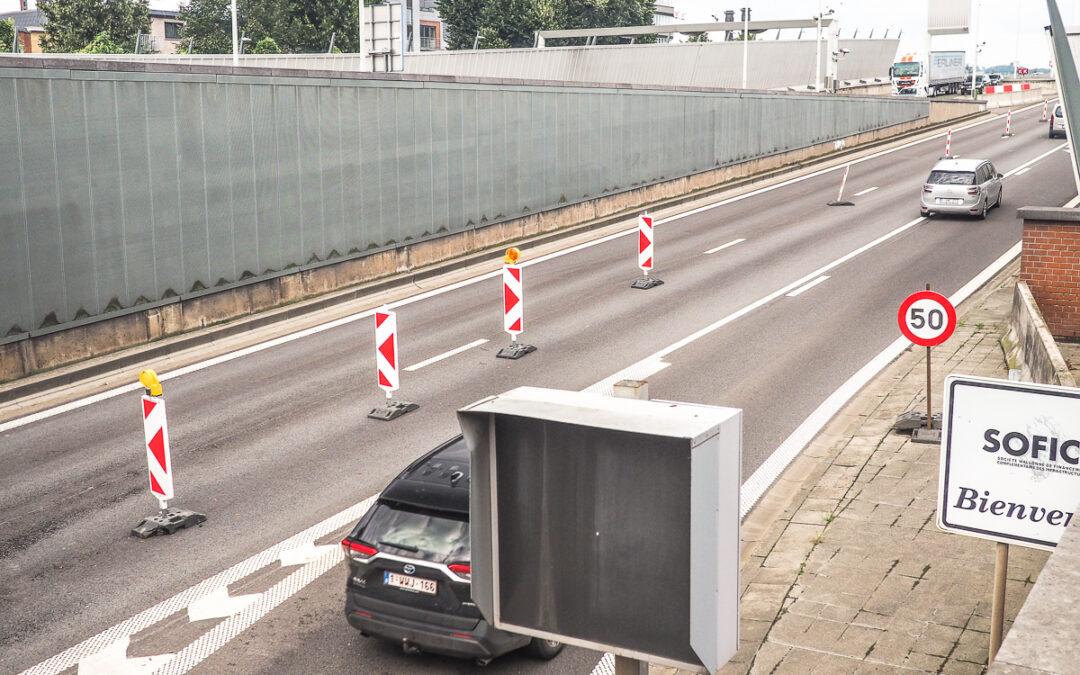 Encore 6 nuits de fermeture du tunnel de Cointe: voici pourquoi la vitesse y est toujours limitée à 50 km/h