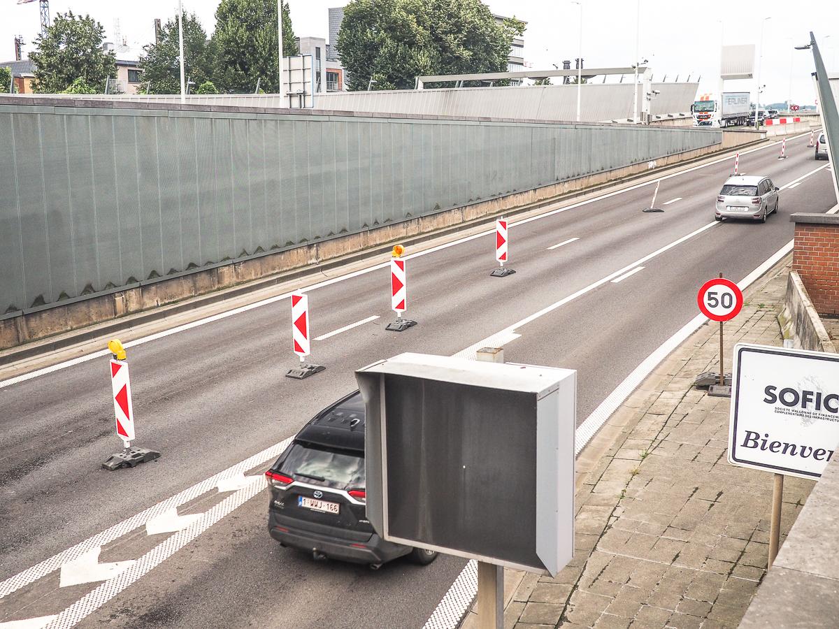 Encore 6 nuits de fermeture du tunnel de Cointe: voici pourquoi la vitesse y est toujours limitée à 50 km/h