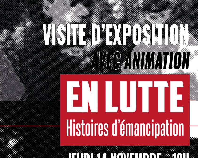 Agenda ► En lutte //  Visite d’exposition