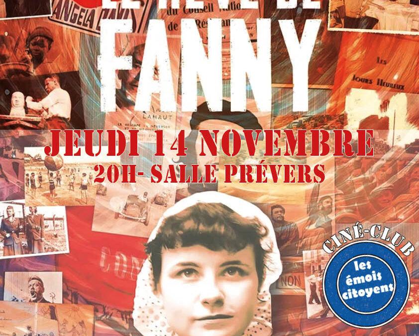 Agenda ► Le rêve de Fanny // Ciné-club