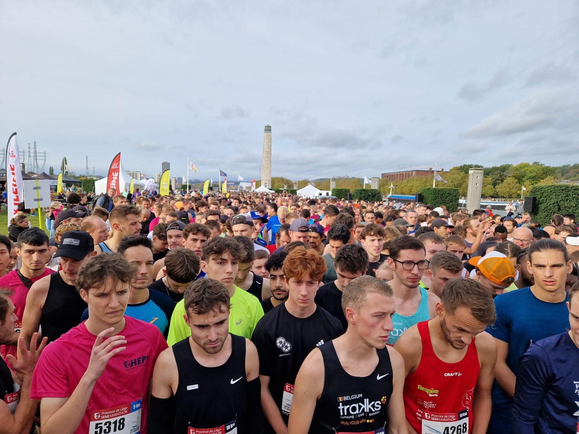 Edition record pour le semi-marathon de la province de Liège qui enregistre 5.000 participants