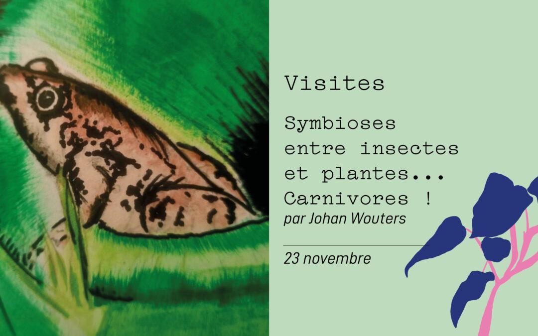 Agenda ► Symbioses entre insectes et plantes…Carnivores!