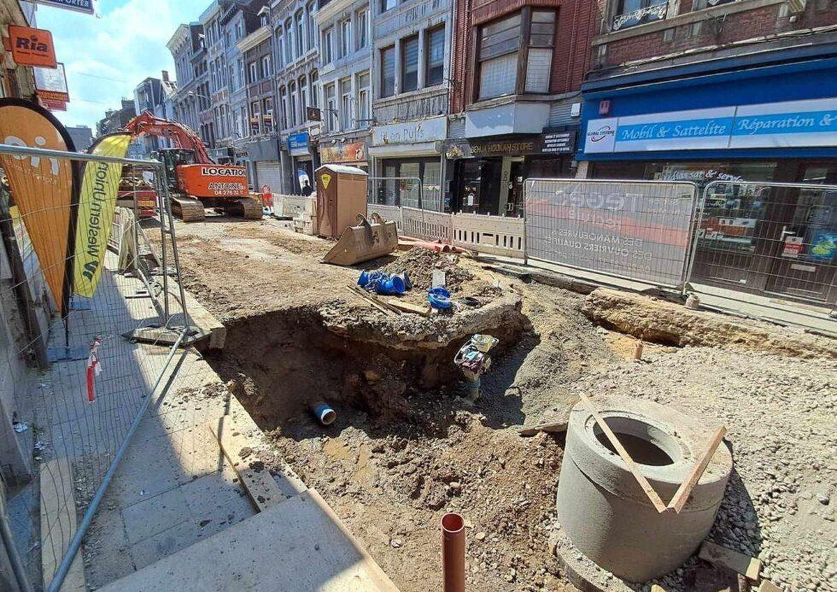 La rue rue Puits-en-Sock, en Outremeuse, de nouveau fermée pour travaux