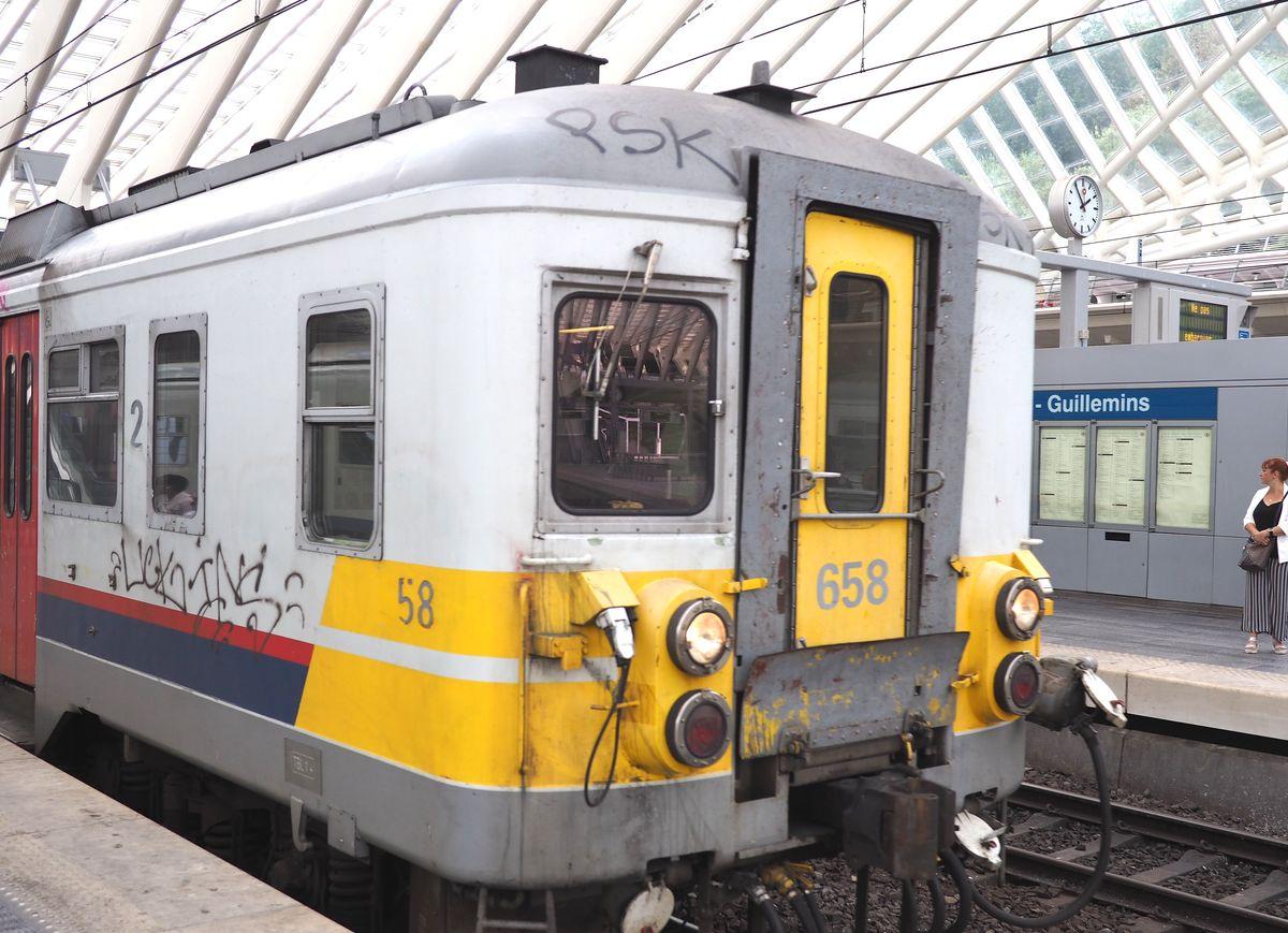 Moins de trains entre les gares de Liège-Saint-Lambert et Liège-Guillemins pendant 6 jours