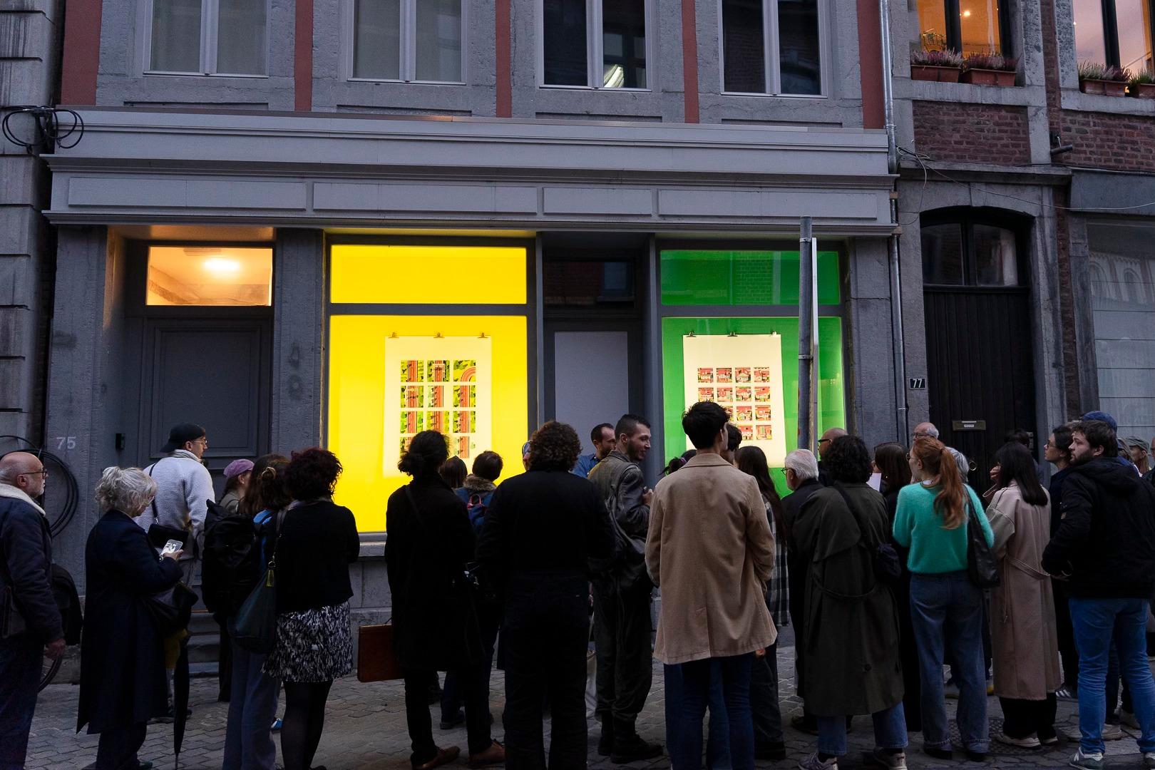 Des expositions dans des vitrines vides du centre-ville: l’initiative d’une ASBL liégeoise