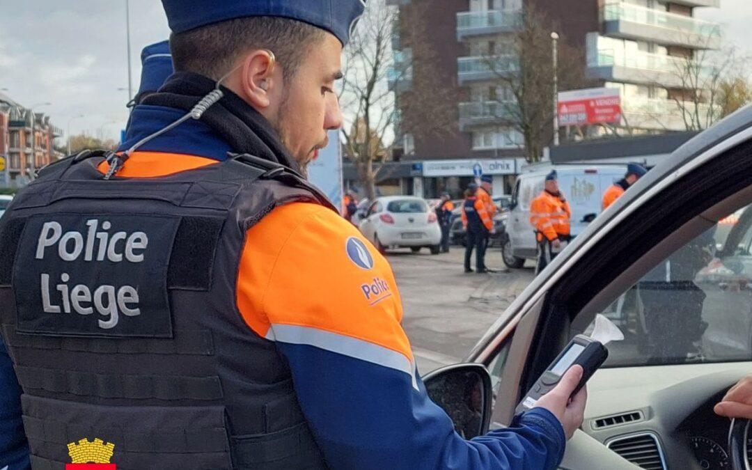 Contrôle de police vendredi après-midi: 13 automobilistes positifs au tests d’alcoolémie