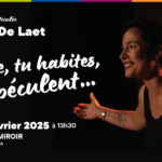 Conférence gesticulée - Sarah De Laet : J’habite, tu habites, ils spéculent…