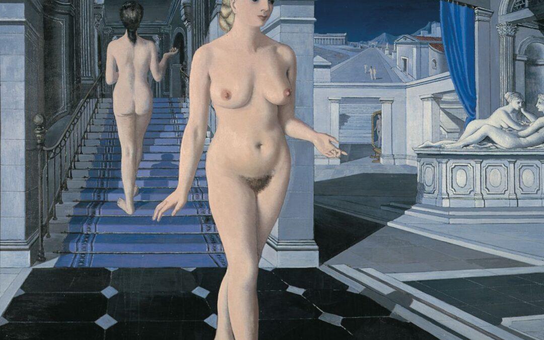 Visite de l’exposition Delvaux, à la Boverie, en mode naturiste