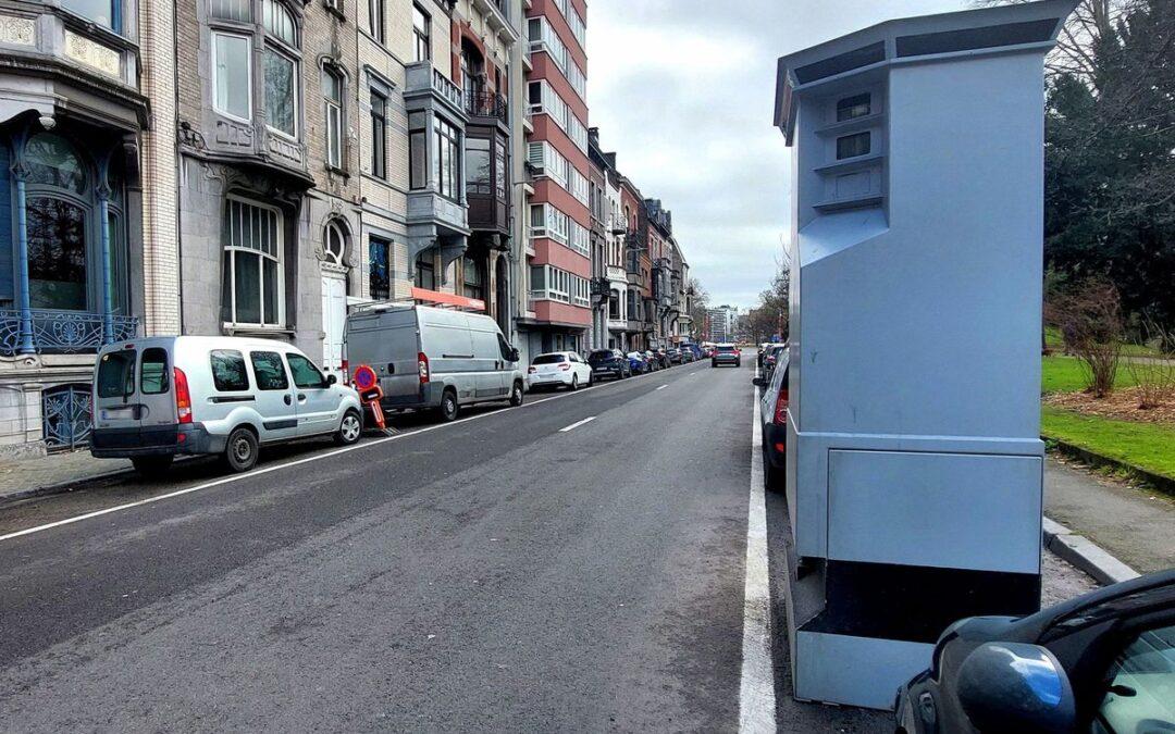 Lidar rue du Parc, derrière le Palais des Congrès