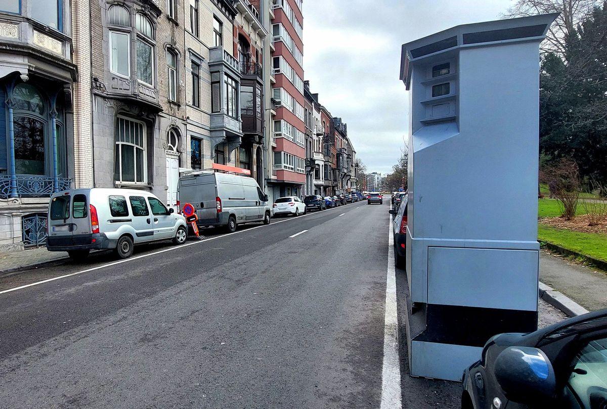 Lidar rue du Parc, derrière le Palais des Congrès