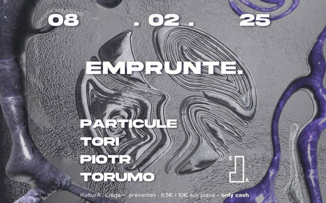 Agenda ► EMPRUNTE. @KulturA.