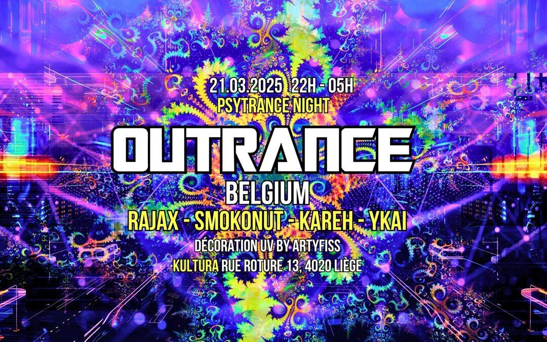 Agenda ► OUTRANCE · BELGIUM · : Psytrance Night @KulturA.