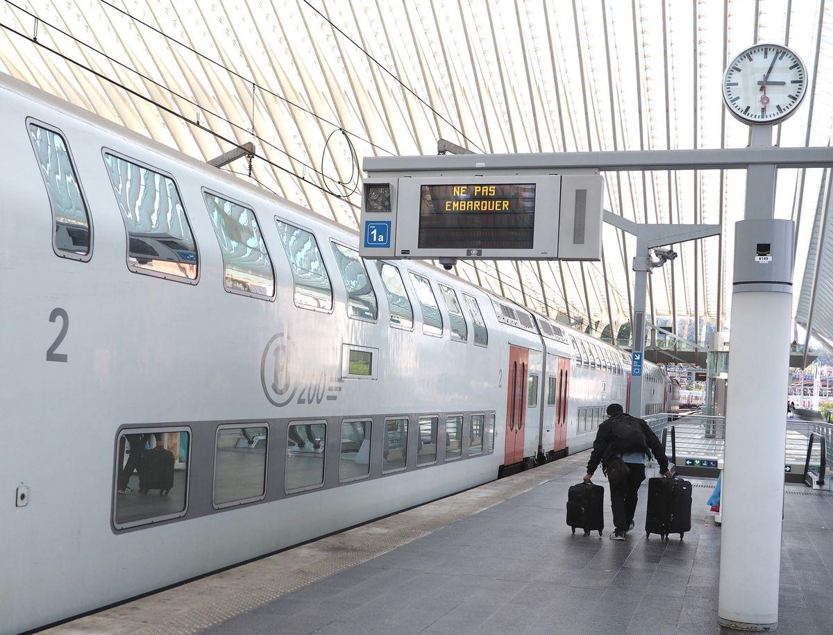 Moins de trains vers l’aéroport de Zaventem, depuis Liège, pendant 10 jours