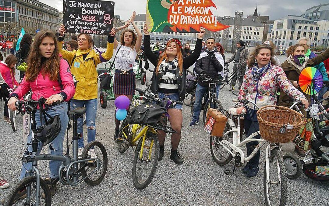 La cycloparade féministe aura bien lieu, à l’occasion de la journée de lutte pour les droits des femmes